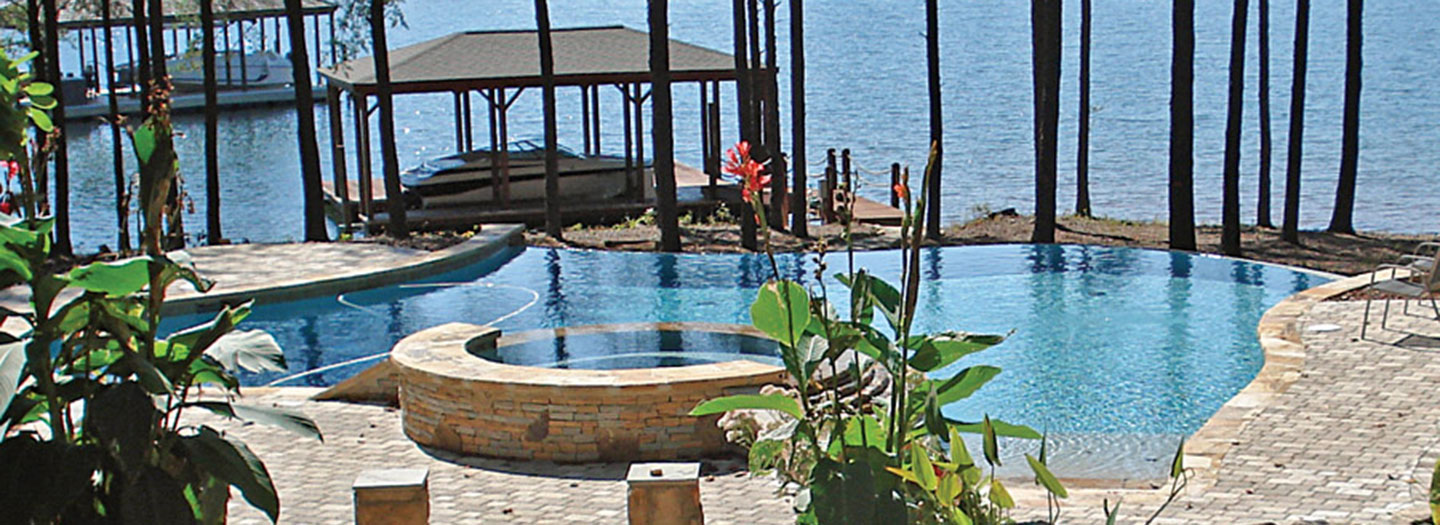 Gunite Pool In Charlotte