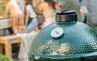 Thanksgiving dinner with the big green egg