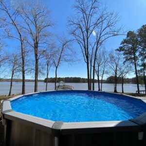 Pool Left Open During Winter