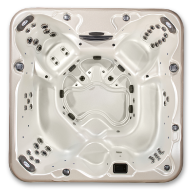 Arcadia Hot Tub Top View