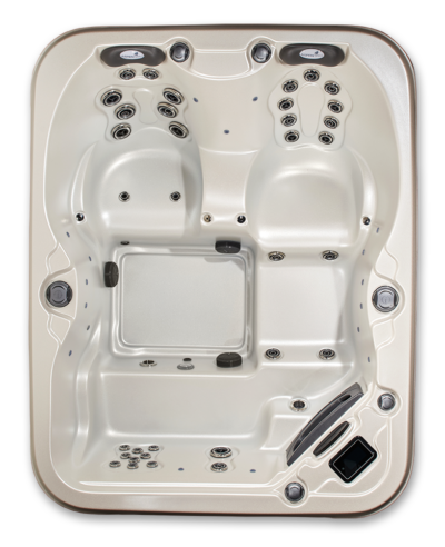 4 person small hot tub
