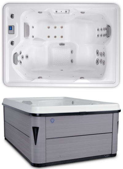Elevate X 2 person hot tub